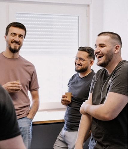 Group of people talking
